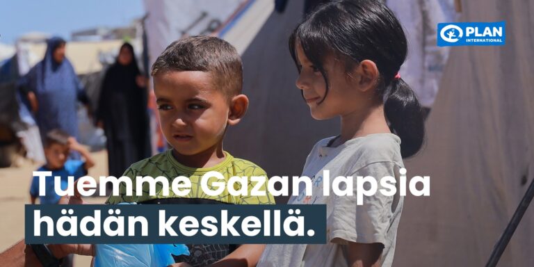 Turun Lääkäreiden joululahjoitus tänä vuonna Gazan lapsille
